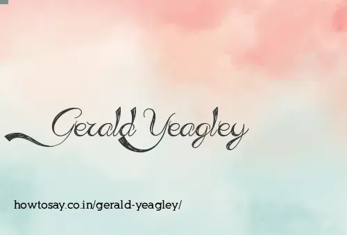 Gerald Yeagley