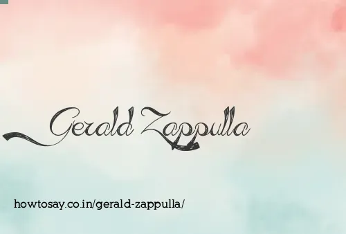 Gerald Zappulla