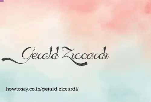 Gerald Ziccardi