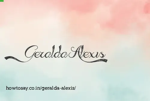 Geralda Alexis