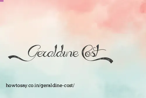 Geraldine Cost