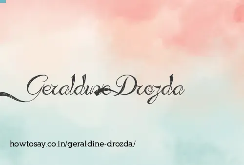 Geraldine Drozda