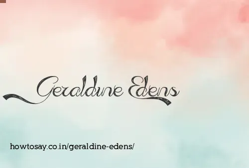 Geraldine Edens