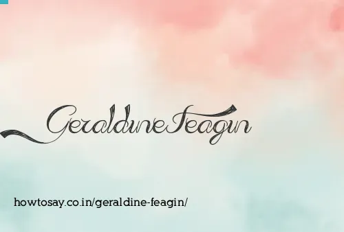 Geraldine Feagin