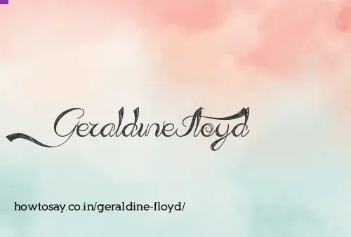 Geraldine Floyd