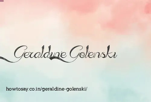 Geraldine Golenski