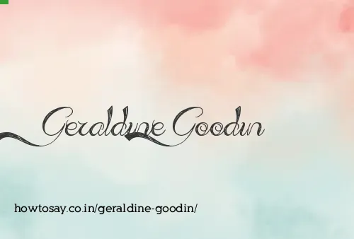 Geraldine Goodin
