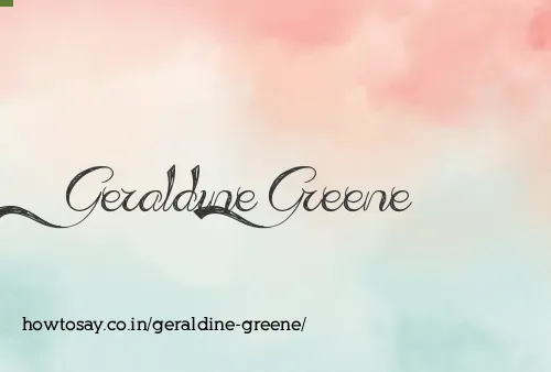 Geraldine Greene