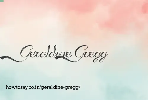 Geraldine Gregg