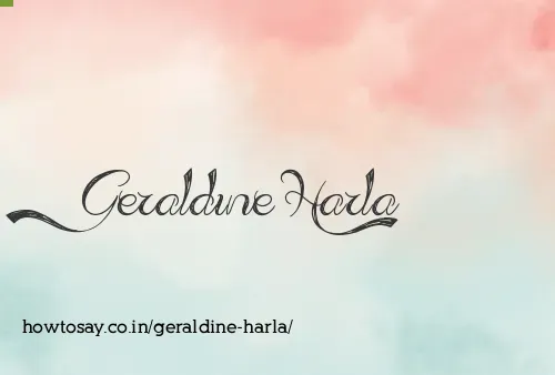 Geraldine Harla