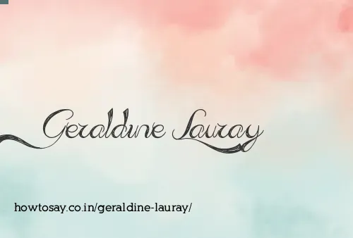 Geraldine Lauray