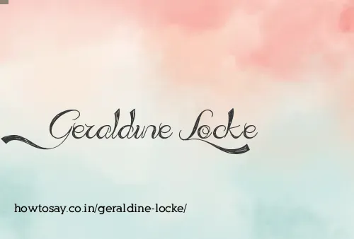 Geraldine Locke