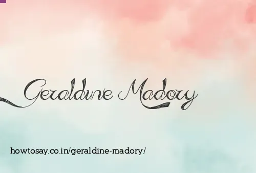 Geraldine Madory