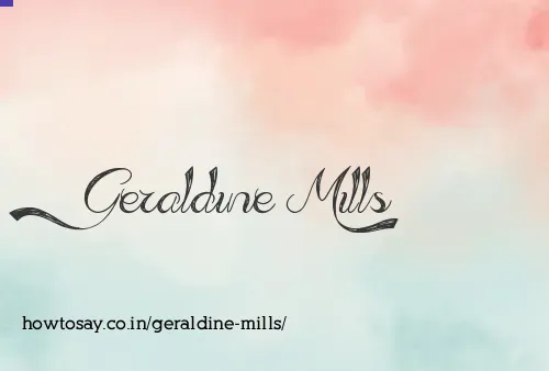 Geraldine Mills