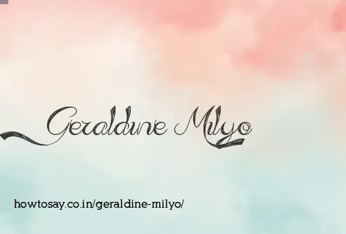 Geraldine Milyo
