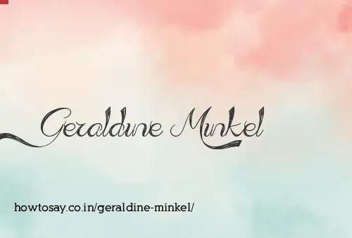 Geraldine Minkel