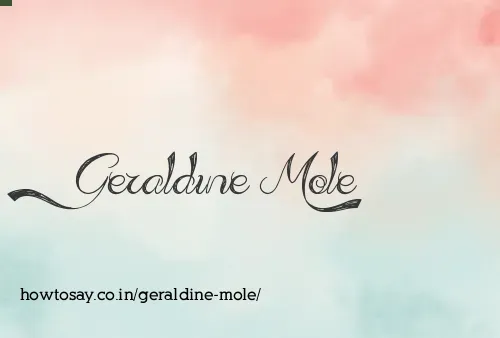 Geraldine Mole