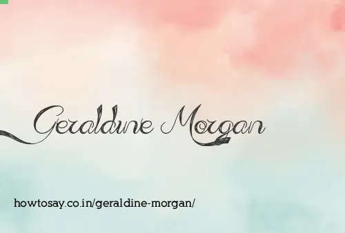 Geraldine Morgan