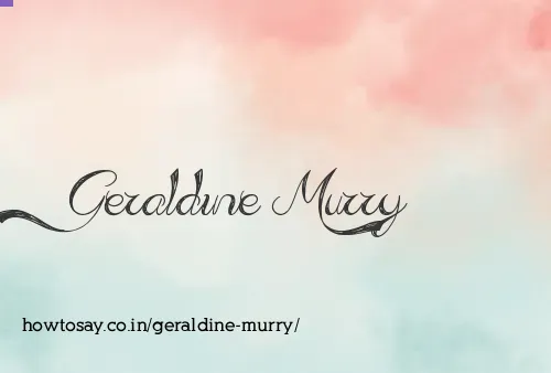 Geraldine Murry