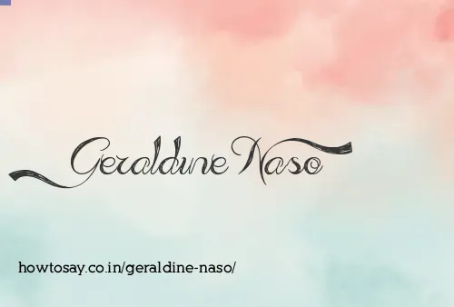 Geraldine Naso