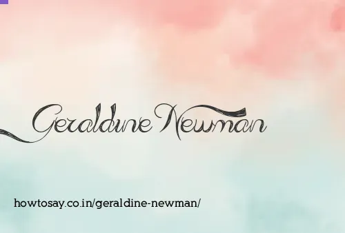 Geraldine Newman