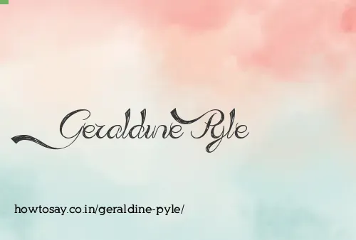 Geraldine Pyle