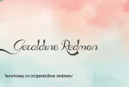 Geraldine Redmon