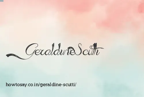 Geraldine Scutti