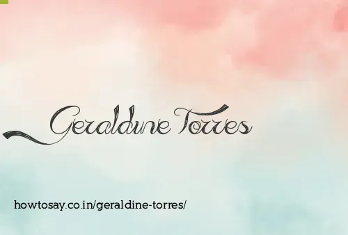 Geraldine Torres