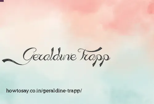 Geraldine Trapp