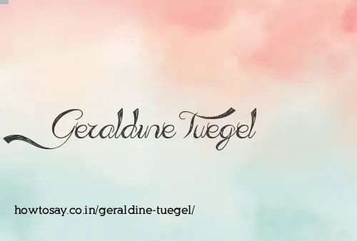 Geraldine Tuegel