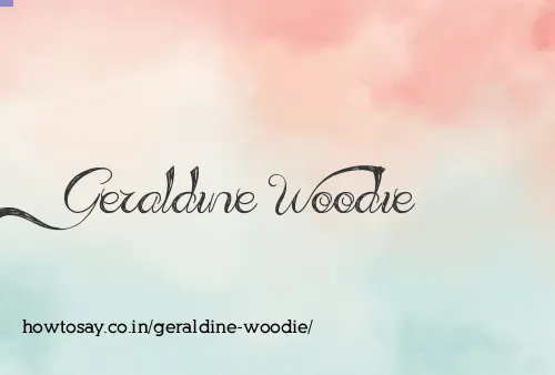 Geraldine Woodie