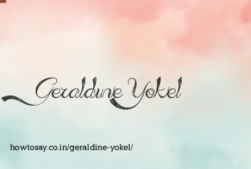 Geraldine Yokel
