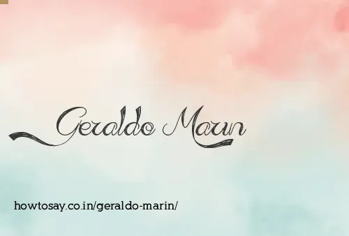 Geraldo Marin