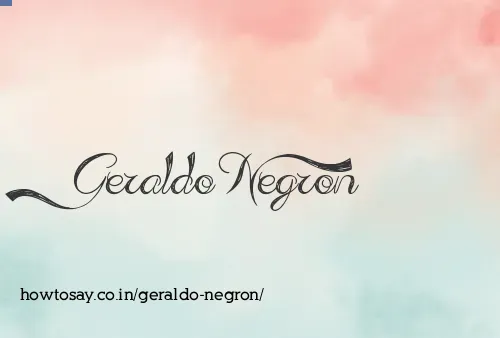 Geraldo Negron
