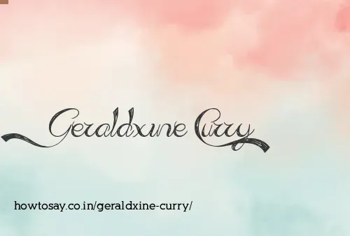 Geraldxine Curry