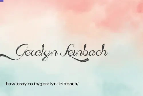 Geralyn Leinbach