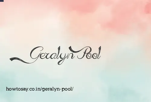 Geralyn Pool