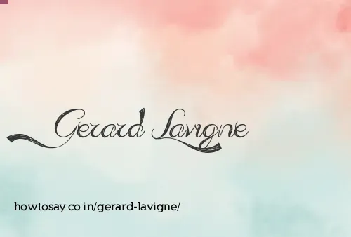 Gerard Lavigne