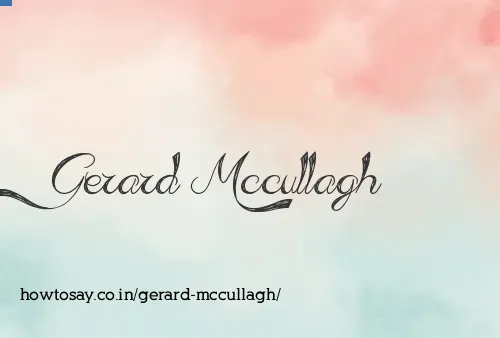 Gerard Mccullagh