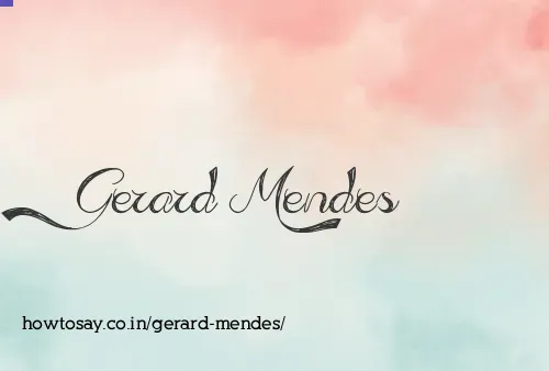 Gerard Mendes