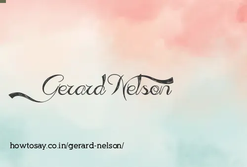 Gerard Nelson
