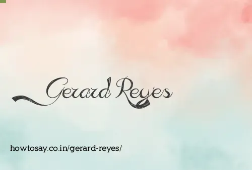 Gerard Reyes