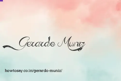 Gerardo Muniz