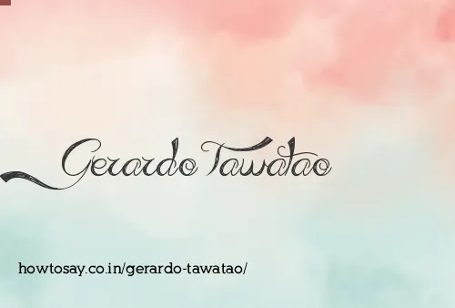 Gerardo Tawatao