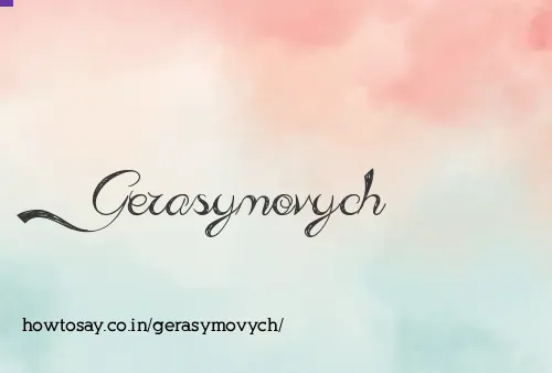 Gerasymovych