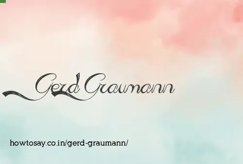 Gerd Graumann