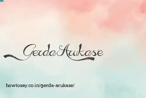 Gerda Arukase