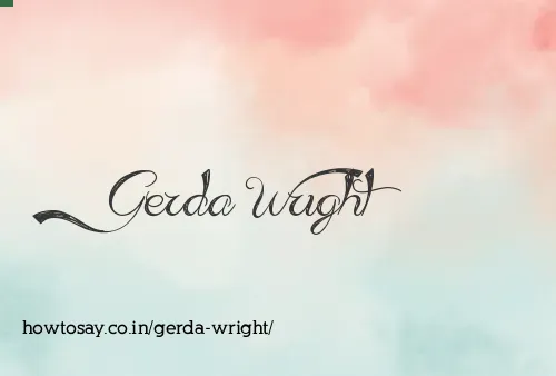 Gerda Wright