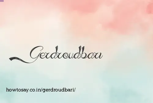 Gerdroudbari